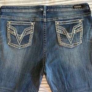 Vigoss Jeans Size 27 Inseam 28 inch Chelsea Boyfriend